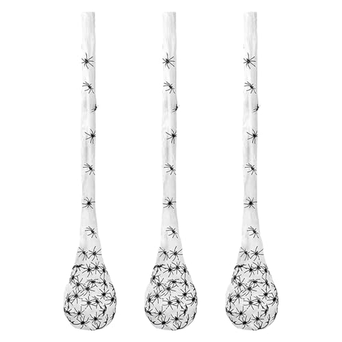 Beleuchtete Spinneneierbeutel für Halloween, leuchtende Spinneneierbeutel | Zubehör für Spinneneier – hängende Dekoration, 3,3 Fuß, leuchtende Spinneneierbeutel, Zubehör von Tanxemery