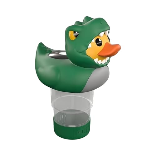 Chlorinator Ente LED Solarlicht Selbstleuchtend Nachts Chlordosierer Für Pools Dekoratives Reinigungsgerät Aus PVC Kompatibel Mit 25mm Chlor Tabs Dosierschwimmer Chlorinator Ente LED Solarlicht Selbstleuchtend Nachts Chlordosierer Für Pools Dekoratives Reinigungsgerät Aus PVC Kompatibel Mit 25mm Chlor Tabs Dosierschwimmer von Tanxemery
