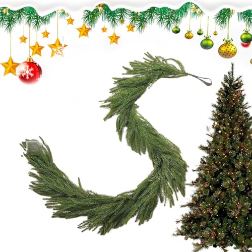 Christmas Wreaths | Herbstlicher Weihnachtskranz Für Die Haustür | Festliche Deko Immergrün wasserdichte Türkranz Für Terrasse Erntedank Winter Kamin Herbst Küchenfenster Feiertage von Tanxemery