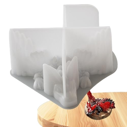 Drachenharzform Drache für Harz | Epoxidharz Formen Drache geflügelt in | Silikonformen Spielzeug Drache, Fondantform für Ästhetische Desktop-Dekoration für die Dekoration von Torten Drachenharzform Drache für Harz | Epoxidharz Formen Drache geflügelt in | Silikonformen Spielzeug Drache, Fondantform für Ästhetische Desktop-Dekoration für die Dekoration von Torten von Tanxemery