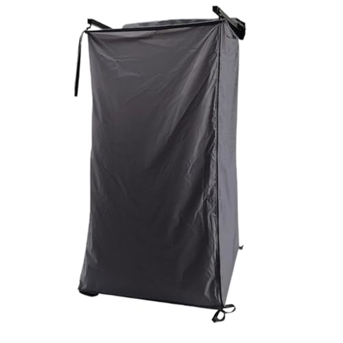Duschzelt Camping Kabine Faltbar Tragbar Privates Dusche Camping Outdoor Garderobe Innen mit 4 Haken für Außen, Camping, Wohnwagen, Angeln von Tanxemery