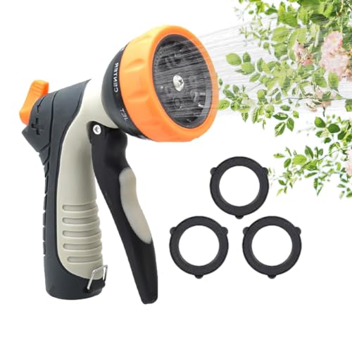 Gartenschlauchdüse, Schlauchsprühdüse | 9 Sprühmodi Gartenbewässerungsdüse – wasserdichtes Design der Hochdruck-Gartendüse für eine effiziente Bewässerung Gartenschlauchdüse, Schlauchsprühdüse | 9 Sprühmodi Gartenbewässerungsdüse – wasserdichtes Design der Hochdruck-Gartendüse für eine effiziente Bewässerung von Tanxemery
