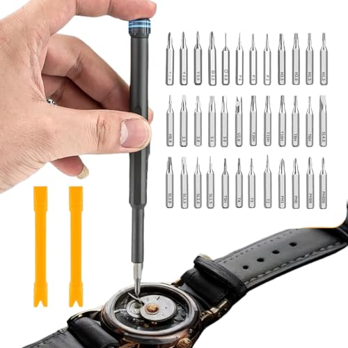 Kleiner Schraubendreher-Satz, kleiner Schraubendreher-Satz – magnetisches Computer-Schraubendreher-Set, 41 in 1, rutschfestes Reparaturwerkzeug-Set mit Etui, elektronisches Werkzeugset für Computer Kleiner Schraubendreher-Satz, kleiner Schraubendreher-Satz – magnetisches Computer-Schraubendreher-Set, 41 in 1, rutschfestes Reparaturwerkzeug-Set mit Etui, elektronisches Werkzeugset für Computer von Tanxemery