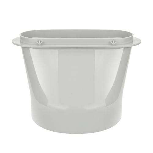 Klimaanlagen Abluftschlauch Rohrverbinder - Flach Abluftschlauchadapter Ø 130mm/150mm AC Abgangsrohr Verbindungsstück Schlauch Adapter Fensteradapter Fensterdüse Für Tragbare Mobile Klimaanlage Lüftun von Tanxemery