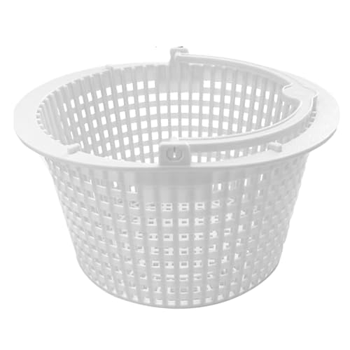 Poolskimmer Pool Skimmer Körbe Ersatzkorb Für Skimmer Pool Vorfilter Pool Sieb 16.5 cm Durchmesser Mit Griff Schwimmbad Skimmer Pool Reinigungszubehör Für Einfache Entnahme von Tanxemery