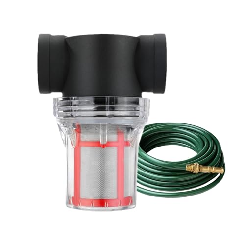 Sedimentfilter Befestigung Gartenschlauch Filter Inline-Sieb für Gartenschlauch Gartenschlauchfilter Sedimentfilter Befestigung für Hochdruckreiniger Pumpe von Tanxemery