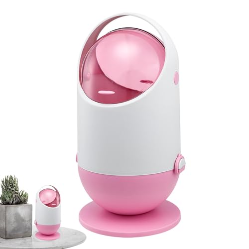 Tanxemery Büro-Mülleimer, Büro-Mülleimer – Thekenspender mit Deckel | Kleiner Tischmülleimer für Schlafzimmer, Esszimmer, Küche, Arbeitszimmer, Wohnzimmer Tanxemery Büro-Mülleimer, Büro-Mülleimer – Thekenspender mit Deckel | Kleiner Tischmülleimer für Schlafzimmer, Esszimmer, Küche, Arbeitszimmer, Wohnzimmer von Tanxemery