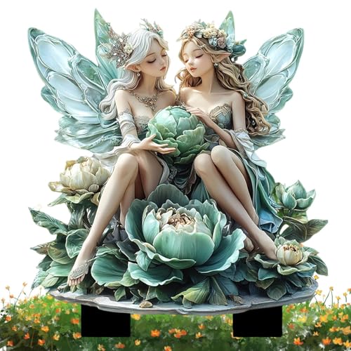 Tanxemery Feengarten Stäbe, 2D Feengarten Deko, Wasserdicht Weihnachten Outdoor Für Zaun Halloween Blumentopf Terrasse Weg Gartengestaltung Tanxemery Feengarten Stäbe, 2D Feengarten Deko, Wasserdicht Weihnachten Outdoor Für Zaun Halloween Blumentopf Terrasse Weg Gartengestaltung von Tanxemery