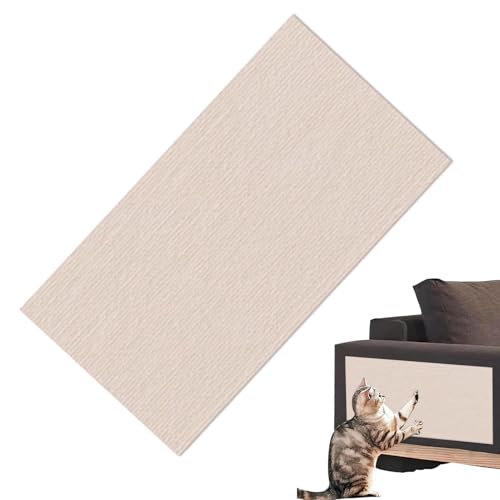 Trimmable Katzenkratzmatte, Kratzmatte für Innenkatzen – Kratzteppich für Katzen | 23,6 x 39,4 Zoll Wandkratzbrett für Haustiere, Klettermatte von Tanxemery