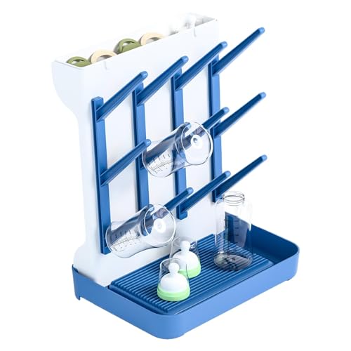 Trocknenregal für Babyflaschen, Baby -Trocknungsregal für Flaschen | Vertikale Flaschen trocknende Rack | Drecing Tool mit großer Kapazität, vertikaler Baby -Toy -Trockner -Halter für Zuhause Trocknenregal für Babyflaschen, Baby -Trocknungsregal für Flaschen | Vertikale Flaschen trocknende Rack | Drecing Tool mit großer Kapazität, vertikaler Baby -Toy -Trockner -Halter für Zuhause von Tanxemery