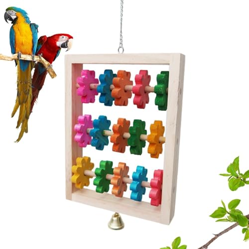 Vogelkauspielzeug aus Holz, Kauspielzeug für Vögel, Langeweile der Vögel lindert das Spielzeug | Kleine natürliche Tierkäfig Zubehör Beißblock für große Macaws Kakaten Vogelkauspielzeug aus Holz, Kauspielzeug für Vögel, Langeweile der Vögel lindert das Spielzeug | Kleine natürliche Tierkäfig Zubehör Beißblock für große Macaws Kakaten von Tanxemery