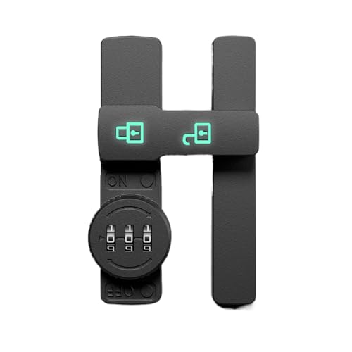 Vorratsschloss Mit Code | Sicherheitsschloss Für Aktenschrank,Diebstahlschutz System Ohne Bohren Für Dokumente Scheune Schlafzimmer Küche Haushalt Vorratsschloss Mit Code | Sicherheitsschloss Für Aktenschrank,Diebstahlschutz System Ohne Bohren Für Dokumente Scheune Schlafzimmer Küche Haushalt von Tanxemery