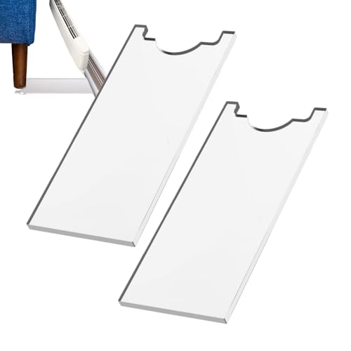 2 Stück Kopfbrettstopper,Clear Bett Stoppers Für Couch,Wandabstandshalter,Acryl couch Spacer,Anti-Shake-Stabilisator Möbelpolster Zum Sicherheitsschutz Verhindert Brandrisiken Sofa Stuhl von Tanxier
