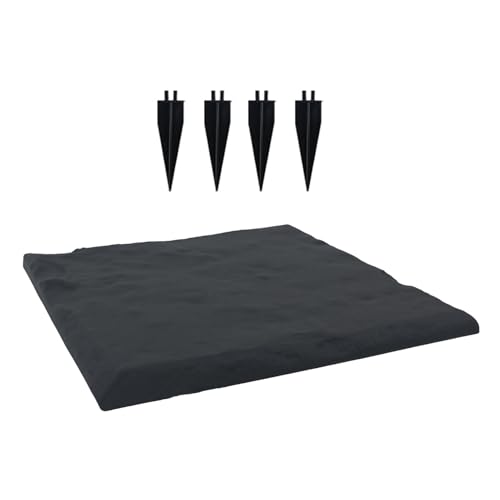 Garten Trittsteine Für Den Außenbereich, Pfad Gestaltung Deko, Set mit Bodenhaken für Garten Terrasse Pool Spielplatz Grab Außenbereich Pfad Zierde Garten Trittsteine Für Den Außenbereich, Pfad Gestaltung Deko, Set mit Bodenhaken für Garten Terrasse Pool Spielplatz Grab Außenbereich Pfad Zierde von Tanxier