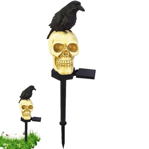 Geisterlichter - Krähengeister Halloween-Lichterdekoration,Leuchtende Beleuchtung für Terrasse Garten Rasen Haus Einfahrt Geisterlichter - Krähengeister Halloween-Lichterdekoration,Leuchtende Beleuchtung für Terrasse Garten Rasen Haus Einfahrt von Tanxier