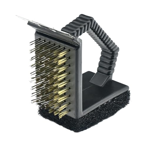 Grillbürste | Zur Reinigung Von Grillrosten | Kupferdraht Schaber Mit Rechtwinkliger Form Für Grill Smoker Fritteuse Backofen von Tanxier