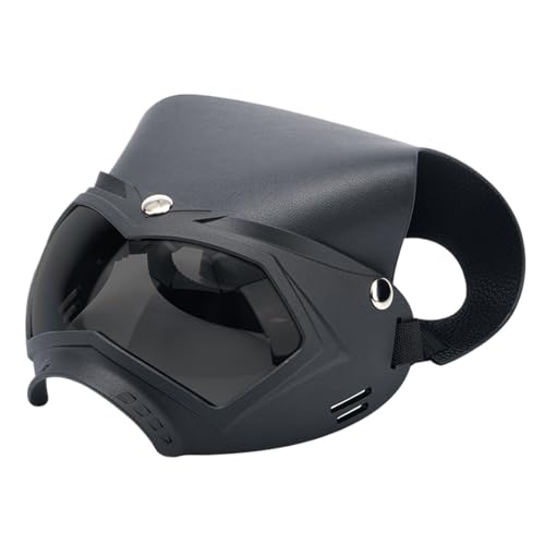 Große Hundesonnenbrille,Schneesicheres Hundehut Visier Mit UV-Filter | Wetterfeste Hundebrille Mit Verstellbarem Band Für Sommer Schnee Berge Große Hundesonnenbrille,Schneesicheres Hundehut Visier Mit UV-Filter | Wetterfeste Hundebrille Mit Verstellbarem Band Für Sommer Schnee Berge von Tanxier
