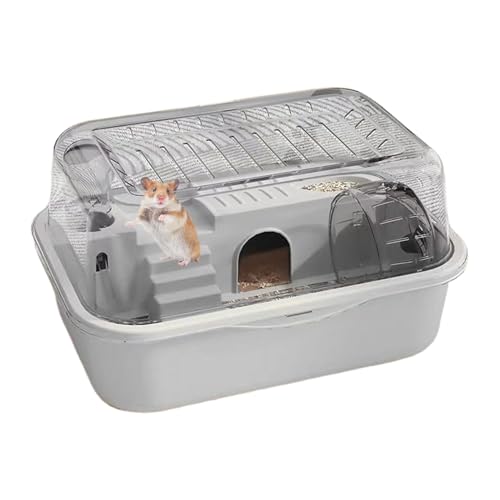 Großer Hamsterkäfig, Zweistöckiger Kleintierlebensraum Mit Angebrachtem Laufrad, Leises Hamsterheim Mit Laufrad Für Hamster Gerbil Chinchilla In Wohnung Schlafzimmer Studentenzimmer Großer Hamsterkäfig, Zweistöckiger Kleintierlebensraum Mit Angebrachtem Laufrad, Leises Hamsterheim Mit Laufrad Für Hamster Gerbil Chinchilla In Wohnung Schlafzimmer Studentenzimmer von Tanxier