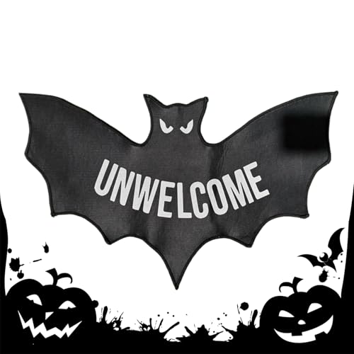 Halloween Bodenmatte | Fußmatte Lustiger Abwehr Teppich | Gotische Fußmatte Halloween Dekorationen Für Küche Spukhaus Terrasse Schlafzimmer Innenbereich Außenbereich von Tanxier