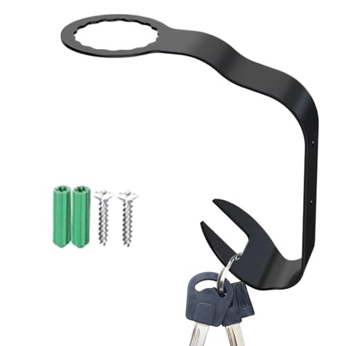 Helmhaken Wandhalterung | Kein Bohren nötig | Wandmontierter Klebehaken Zur Helmaufbewahrung Für Garage Wohnzimmer Schlüssel Mützen Handschuhe Taschen von Tanxier