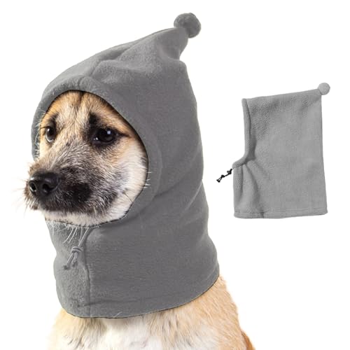 Hunde-Snood-Kopfwickel, ruhige Ohren für Hunde | Hundemützen Wintermütze mit Lärmschutz - Dicker und Warmer Wintermützen-Hundeohrschutz zum Wandern und Camping Hunde-Snood-Kopfwickel, ruhige Ohren für Hunde | Hundemützen Wintermütze mit Lärmschutz - Dicker und Warmer Wintermützen-Hundeohrschutz zum Wandern und Camping von Tanxier