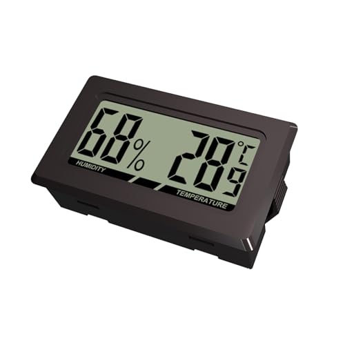 Kleines LCD Thermograf | LCD Temperaturmonitor Feuchtigkeitsmonitor | Präzises Mini Messgerät Für Innenbereich Außenbereich Keller Gewächshaus Wohnzimmer Kleines LCD Thermograf | LCD Temperaturmonitor Feuchtigkeitsmonitor | Präzises Mini Messgerät Für Innenbereich Außenbereich Keller Gewächshaus Wohnzimmer von Tanxier