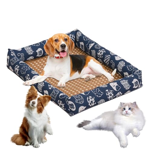 Kühlbett Für Katzen - Kühl Hundebett Mit Komfort - Haustier Sofas für Schlafzimmer Draußen Auto Kätzchen Schlafhaus Wohnzimmer Welpe Zuhause Transportbox Terrasse Hamster Senioren Kühlbett Für Katzen - Kühl Hundebett Mit Komfort - Haustier Sofas für Schlafzimmer Draußen Auto Kätzchen Schlafhaus Wohnzimmer Welpe Zuhause Transportbox Terrasse Hamster Senioren von Tanxier
