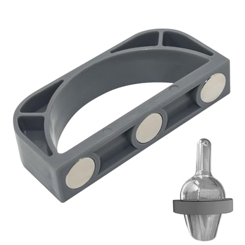 Magnetischer Eisportionierer-Halter - Magnetische Halterung Für Gefrierschrank - Stabiler Schöpfkellenhalter Seitengestell Zubehör Für Kühlschrank Und Gefrierschrank Magnetischer Eisportionierer-Halter - Magnetische Halterung Für Gefrierschrank - Stabiler Schöpfkellenhalter Seitengestell Zubehör Für Kühlschrank Und Gefrierschrank von Tanxier