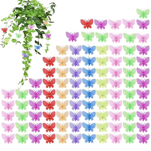 Pflanzenhalter-Clips - Kletterpflanzen Klemmen Für Garten,100 Stück Stabile Klemmen Für Gänseblümchen Rankgitter Tomatenblüten Innen Außen Hof Terrasse Garten Pflanzenhalter-Clips - Kletterpflanzen Klemmen Für Garten,100 Stück Stabile Klemmen Für Gänseblümchen Rankgitter Tomatenblüten Innen Außen Hof Terrasse Garten von Tanxier