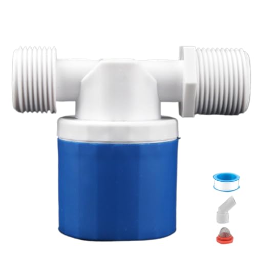 Schwimmerventil | Automatisches Absperrventil Mit Kompaktem Kugelschwimmer,Präzisionsanschlüsse Für Garten Teiche Springbrunnen Tanks von Tanxier