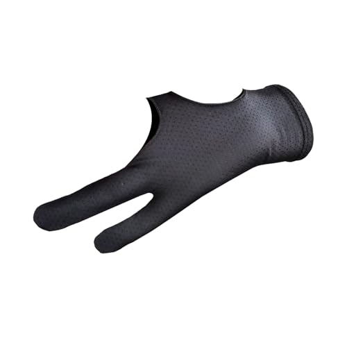 Tablett Handschuh | Zweifinger Grafiktablett Handschuh | 2 Stück Rechts Links Hand Zubehör für Anfänger bis Fortgeschrittene Schule Zuhause Unterwegs von Tanxier