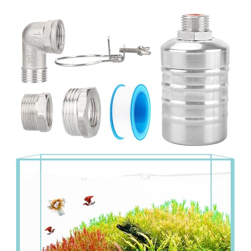Tank Float Valve - Edelstahl Schwimmerventil Zur Wasserstandregulierung - Stromloser Leckgeschützter Regler Für Teiche Und Gewerblich von Tanxier