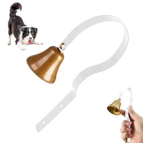 Tanxier Hunde Klingel - Türklingel Für Welpen Und Hunde An Türklinken | Lautes Vintage-Spielzeug für alle Rassen mittelgroßer bis großer zur Stubenreinheit im Haus Garten Schlafzimmer von Tanxier