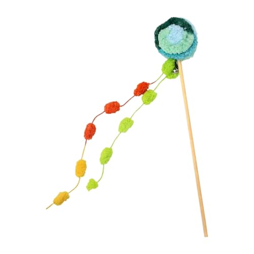 Tanxier Katzenstab Spielzeug,Spielzeug Gegen Langeweile Für Kätzchen Mit Lutscherform - Spiel Bewegung Langeweile Reduzieren Angel mit Glöckchen für Katzen Zuhause drinnen draußen Tanxier Katzenstab Spielzeug,Spielzeug Gegen Langeweile Für Kätzchen Mit Lutscherform - Spiel Bewegung Langeweile Reduzieren Angel mit Glöckchen für Katzen Zuhause drinnen draußen von Tanxier