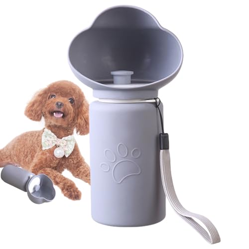 Tragbare Hundetrinkflasche | Mobiles Trinkwasser Für Hunde - Klappbarer Napf Abnehmbarer Behälter Auslaufsichere Tränke Bei Für Unterwegs Wandern Tragbare Hundetrinkflasche | Mobiles Trinkwasser Für Hunde - Klappbarer Napf Abnehmbarer Behälter Auslaufsichere Tränke Bei Für Unterwegs Wandern von Tanxier