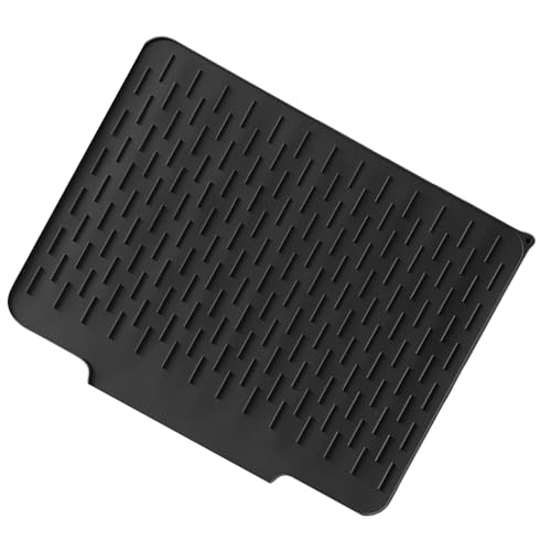 Trockenmatte | Silikon Trockenmatte Für Geschirr | Wasserdrainage faltbare Matte rutschfest für Babyflaschen Besteck Teller Schüsseln Essenszubereitung Trockenmatte | Silikon Trockenmatte Für Geschirr | Wasserdrainage faltbare Matte rutschfest für Babyflaschen Besteck Teller Schüsseln Essenszubereitung von Tanxier