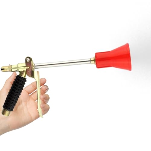 Wassersprühgerät | Handheld Hochdruck Agrarsprühgerät,Robustes Kupferrohr-Zerstäuber Mit Reichweite Garten Sprühsystem Für Frauen Und Männer von Tanxier