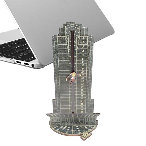 Weihnachts Countdown Holz Deko,24-Tägiger Holz-Weihnachtsdeko Adventskalender - Saisonale Mittelstück Deko für Tisch von Tanxier