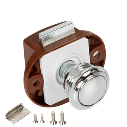Wohnmobile Schlösser - Zinklegierung Türschloss Ohne Schlüssel Für Wohnmobile,Ersatzschloss Für Schubladen In Reisemobil Boot Campingyacht Badezimmer von Tanxier