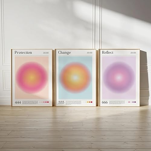 Trendy Angel Number Aura Gradient 111.222.333.444.555.666.777.888.999 Wandkunst Leinwand Malerei Poster Für Wohnzimmer Home Decor 30Cmx40Cmx3Pcs Kein Rahmen Trendy Angel Number Aura Gradient 111.222.333.444.555.666.777.888.999 Wandkunst Leinwand Malerei Poster Für Wohnzimmer Home Decor 30Cmx40Cmx3Pcs Kein Rahmen von Tanyang