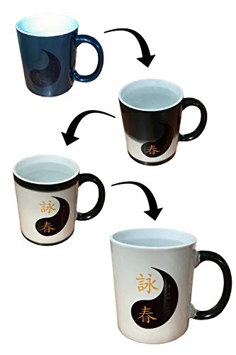 Tasse Yin Yang Ein magischer Becher Wing Chun 33cl von TAO