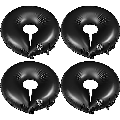 TaoBary 4 Stück 15 Gallonen Baumbewässerungsbeutel, Baumbewässerungsring, langsame Freisetzung, PVC-Tropfbewässerung, Wasserbeutel, automatisches Tropfsystem zum Pflanzen von Gartenbäumen und von TaoBary