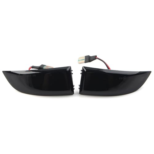 TaoZong Auto Rückspiegel Blinker für Megane MK3 Grand Scenic,Auto Blinker Licht Seite Spiegel Blinker Links Rechts Zubehör von TaoZong