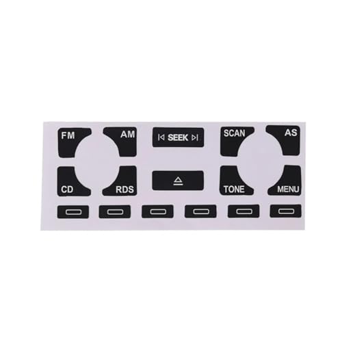 Taste Aufkleber für Audi A4 B6 B7 A6 A2 A3 8L,Auto Klimaanlage Armaturenbrett A/C Taste Dash Klima Control Schalter Aufkleber Kit,A Taste Aufkleber für Audi A4 B6 B7 A6 A2 A3 8L,Auto Klimaanlage Armaturenbrett A/C Taste Dash Klima Control Schalter Aufkleber Kit,A von TaoZong