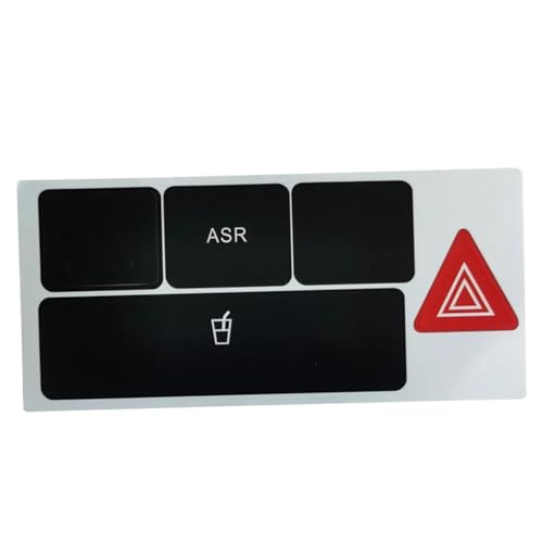 Taste Aufkleber für Audi A6 C5 1998–2004,Auto Klimaanlage Armaturenbrett A/C Taste Dash Klima Control Schalter Aufkleber Kit,A Taste Aufkleber für Audi A6 C5 1998–2004,Auto Klimaanlage Armaturenbrett A/C Taste Dash Klima Control Schalter Aufkleber Kit,A von TaoZong