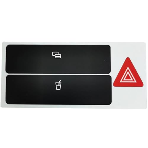 Taste Aufkleber für Audi A6 C5 1998–2004,Auto Klimaanlage Armaturenbrett A/C Taste Dash Klima Control Schalter Aufkleber Kit,B Taste Aufkleber für Audi A6 C5 1998–2004,Auto Klimaanlage Armaturenbrett A/C Taste Dash Klima Control Schalter Aufkleber Kit,B von TaoZong