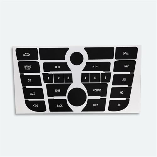 Taste Aufkleber für Opel Astra J,Auto Klimaanlage Armaturenbrett A/C Taste Dash Klima Control Schalter Aufkleber Kit,sizeA Taste Aufkleber für Opel Astra J,Auto Klimaanlage Armaturenbrett A/C Taste Dash Klima Control Schalter Aufkleber Kit,sizeA von TaoZong