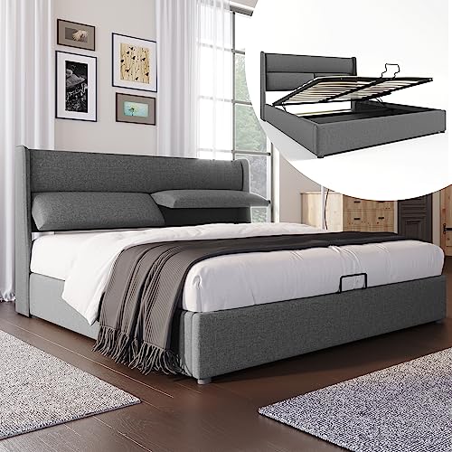 Taoplay Komplettes Bett- und Matratzen-Set mit Memory-Schaum für erholsamen Schlaf, Grau Taoplay Komplettes Bett- und Matratzen-Set mit Memory-Schaum für erholsamen Schlaf, Grau von Taoplay