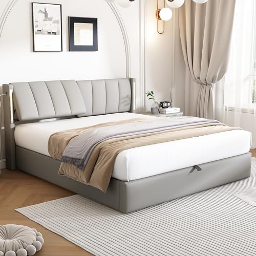 Taoplay Komplettes Bett- und Matratzen-Set mit Memory-Schaum für erholsamen Schlaf, Grau Taoplay Komplettes Bett- und Matratzen-Set mit Memory-Schaum für erholsamen Schlaf, Grau von Taoplay
