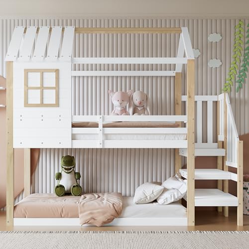 Taoplay Komplettes Bett- und Matratzen-Set mit Memory-Schaum für erholsamen Schlaf, Weiß Natur Taoplay Komplettes Bett- und Matratzen-Set mit Memory-Schaum für erholsamen Schlaf, Weiß Natur von Taoplay